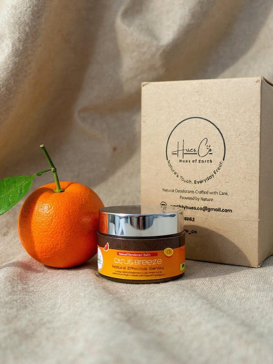 Hues Natural Deodorant Balm – Citrus Floral