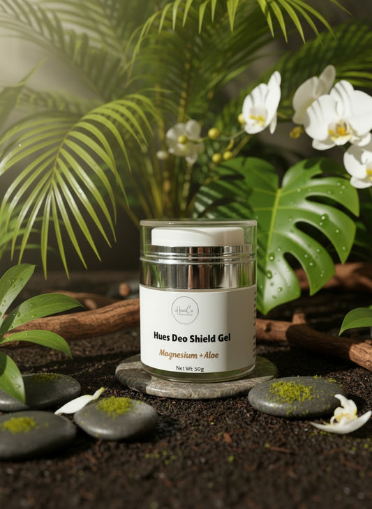 Hues Water Gel – Natural Deodorant & Hydrating Skin Gel